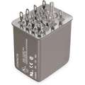 Dayton 24VDC Coil Volts, Hermetically Sealed Relay, 3A @ 240VAC/3A @ 28VDC Contact Rating, Square