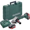 Metabo 613074620 4-1/2" LTX Cordless Angle Grinder Kit, 18.0V, 9000 No Load RPM