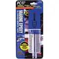 Pc Products Epoxy Adhesive, 1.00 oz. Syringe, Off-White, Work Life: 35 min.