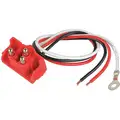 LED Connector Pigtail, 3-Pin, 12" Wire, Red