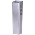 Purell Wipes Dispenser Waste Bin: 5 3/4 in Dp, 4 3/4 in H, 23 3/4 in Wd