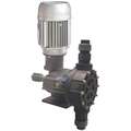 Diaphragm Chemical Metering Pump, Adjustable Output, 696.00 gpd Max. Flow, 150 psi, 115/230VAC