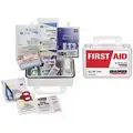 First Aid Kit, Kit, Plastic Case Material, General Purpose, 10 People Served Per Kit