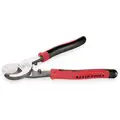 Klein Tools High Leverage Cable Cutter,9-9/16" Overall Length,Shear Cut Cutting Action,Primary Application: Elec