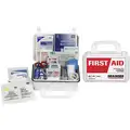 First Aid Kit, Kit, Plastic Case Material, General Purpose, 10 People Served Per Kit