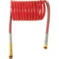 Phillips Coiled Nylon Air Brake Assembly, 15 ft. L with 12" Lead, Red