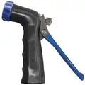 Spray Nozzle: 9.5 gpm Flow Rate, Black, 5 1/2 in Lg, 3/4 in Pipe Size, 3/4 in GHT