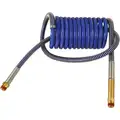 Phillips Coiled Nylon Air Brake Assembly, 15 ft. L with 40" Lead, Blue
