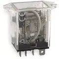 Omron 120VAC, 8-Pin Flange Mount Relay; Flange Location: Top, AC Contact Rating: 15A @ 120V