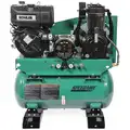 Stationary Air Compressor/Generator: 2 Stage, 9 1/10 hp Engine, Kohler, 15.7 cfm