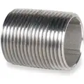 3/8" x Close Thread 316 Stainless Steel Close Pipe Nipple, Pipe Schedule 40, Threaded on Both Ends