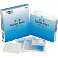 Pac-Kit Gauze Pad, Unitized, Sterile, Gauze, Includes (10) 3 x 3" Gauze Pads, ANSI Z308.1-2015, PK 10