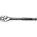 Klein Tools 10" Steel Hand Ratchet with 1/2" Drive Size and Chrome Finish