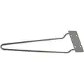 Traffic Cone Holder: Gray, Up to Ten 18 in Cones or Five 28 in Cones, Vehicle-Mounted, Vertical