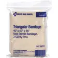 Triangular Bandage, Bulk, Non-Sterile, Muslin Blend, Includes Triangular Bandage