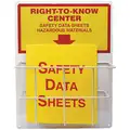 Right-To-Know Center, English, Includes Single Basket, 1-1/2" SDS Binder