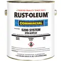 Rust-Oleum Interior/Exterior Paint: For Concrete/Masonry/Metal/Steel/Wood/Zinc, Black, 1 gal Size, Water