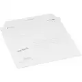 White Multimedia Mailer Envelope, Fiberboard, Width 8-5/8", Length 6", 25 PK