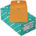Quality Park Catalog Envelopes, Material Kraft, Envelope Closure Clasp with Gummed Flap, Color Brown