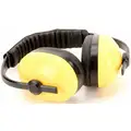 Condor Multi-Position Ear Muffs, 26 dB Noise Reduction Rating NRR, Dielectric Yes, Yellow