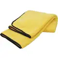 Medium Duty Microfiber Cloth, Yellow, 22" x 36", 1 EA
