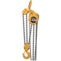Manual Chain Hoist, 10,000 lb. Load Capacity, 15 ft. Hoist Lift, 1-13/16" Hook Opening