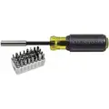 Klein Tools Screwdriver Bit Set 33-Pc., 32-in-1, General Purpose, 7-1/2" Overall Length