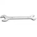 Open End Wrench, Alloy Steel, Satin, Head Size 13/16", 7/8", Overall Length 10", 15&deg;