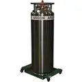 Cylinder Dolly: 540 lb Load Capacity, For 20 in Max Cylinder Dia, (4) Swivel, Polyurethane