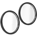 Bell Stick-On Blind Spot Convex Mirror; 2" Dia., Black