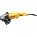 Angle Grinder, 7" or 9" Wheel Dia., 15 Amps, 120VAC, 6000 No Load RPM, Trigger Switch