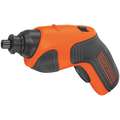 Black & Decker Screwdriver: 180 RPM Free Speed, (1) Bare Tool, (1) Integrated Battery, (1) Charger, (1) 1.5 Ah
