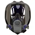 3M Ultimate FX Full Face Respirator, Respirator Connection Type: Bayonet, 6 pt. Full Face Suspensio