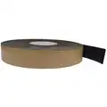 Americover Rubber Double Sided Tape, Rubber Adhesive, 35.00 mil Thick, 1-1/2" X 100 ft., Black