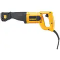 Dewalt DWE304 Corded Reciprocating Saw, 10.0 Amps, 0 to 2800 Strokes per Minute, 6 ft. Cord, Straight Cutting