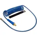 Tectran AB Aircoil, 15 ft. . L with 48" x 12" Lead Length, Blue