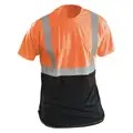 Occunomix Unisex, Pullover, Polyester Short Sleeve T-Shirt; Orange, Medium