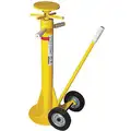 Spin Top Trailer Stabilizing Jack with Wheels; 39" to 51" Adjustment Range, Lifting Capacity: 40,000 lb.