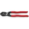 Knipex Bolt Cutters: Plastic, For 1/4 in Max Dia Soft Steel, For 3/16 in Max Dia Medium Steel, Red