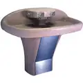 Wash Fountain: Acorn Wash-Ware&reg;, Smoky Granite, Polymer Resin, Rectangular, 26 in Overall Wd