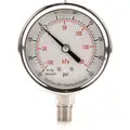 2-1/2" General Purpose Compound Gauge, -30 to 0 to 30" Hg/psi