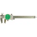 Mitutoyo 0-6" Range Stainless Steel Inch Dial Caliper with 0.001" Graduations