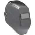 Fibre-Metal By Honeywell Black Titan Series, Passive Welding Helmet, 10 Lens Shade, 5.25" x 4.50" Viewing AreaBlack