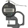 Mitutoyo Digital Thickness Gage, 0 to .470 Range (In.), 0.00050 Resolution (In.), 30mm Throat Depth