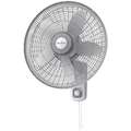 Air King 18" Wall Mount Fan, Oscillating, 120 VAC, Number of Speeds 3