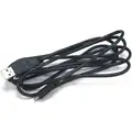 6 ft. USB Cable, A Male to 5 Pin B Micro Male, Black