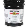 Rust-Oleum Silver Gray Epoxy Mastic Coating, Gloss Finish, 125 to 225 sq. ft./gal Coverage, Size: 5 gal.