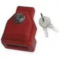 Glad-Lock Assembly, Red, Polypropylene Material