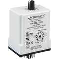 Macromatic Single Function Time Delay Relay, 12VDC Coil Volts, 10A Contact Amp Rating (Resistive), Contact Form