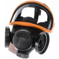 MSA Ultra-Twin Full Face Respirator, Respirator Connection Type: Threaded, 5 pt. Full Face Suspension T